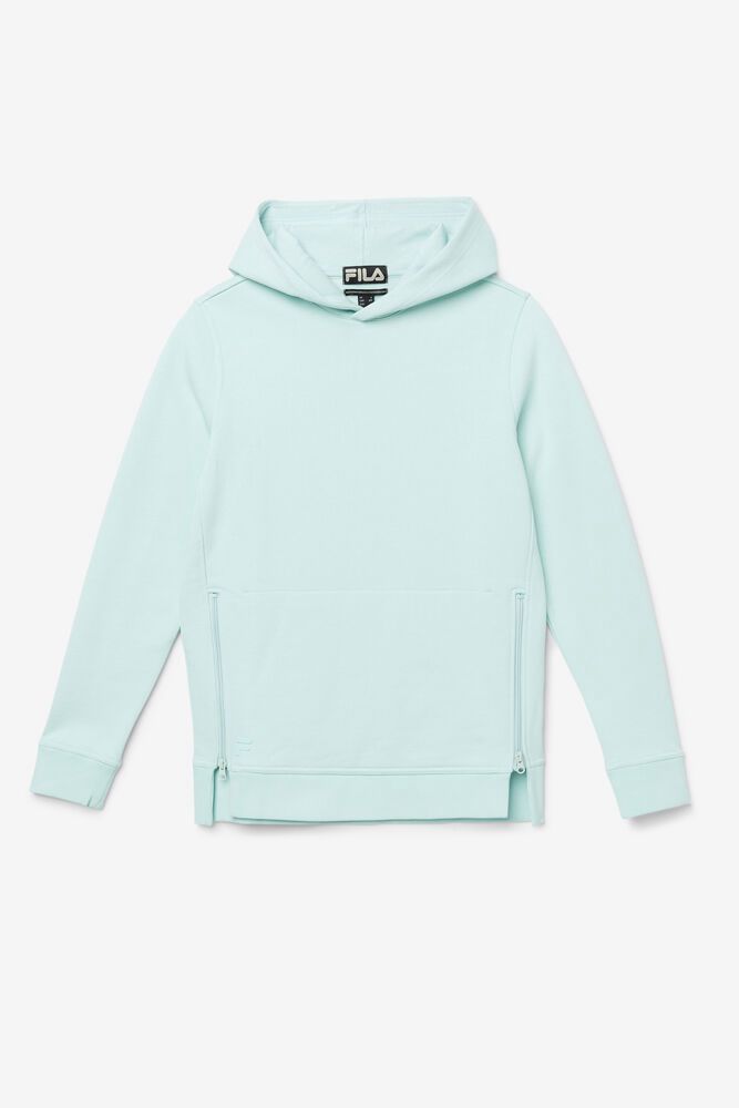 Fila Maddox Pullover Hoodie Blue - Mens - 82093GJPF